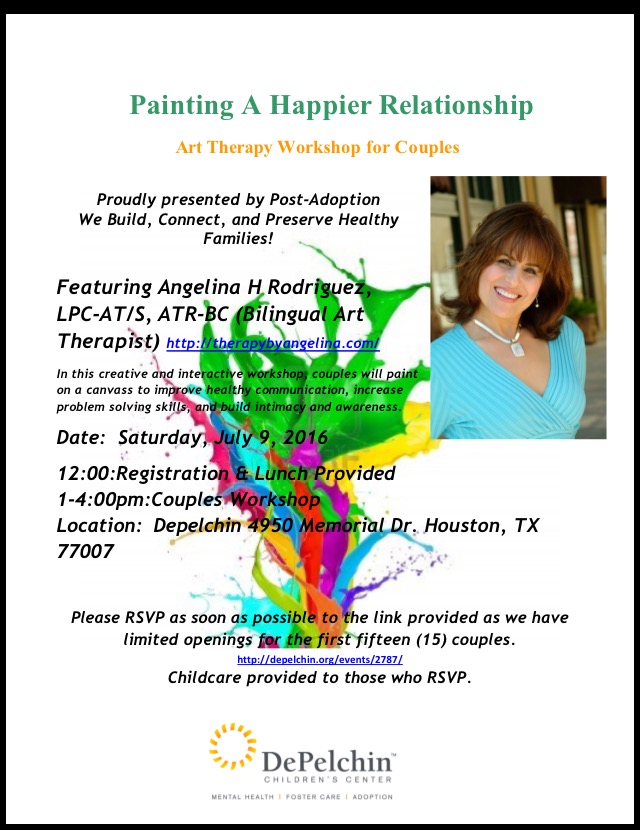 Couples Retreat! Art Therapy Workshop for Couples